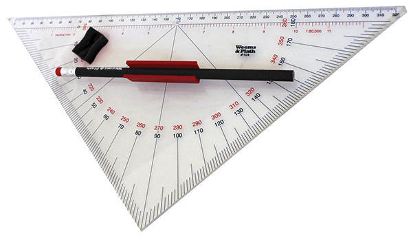 Triangle Protractor Case Protractor Triangle with Handle – Maritime Institute Shop