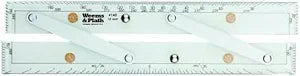 15" Brushed Aluminum Arms Parallel Rule